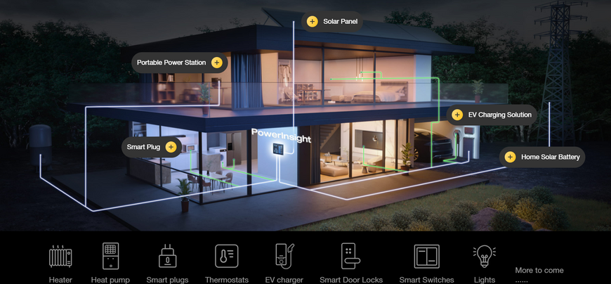 Система розумний будинок EcoFlow PowerInsight 1337218 фото