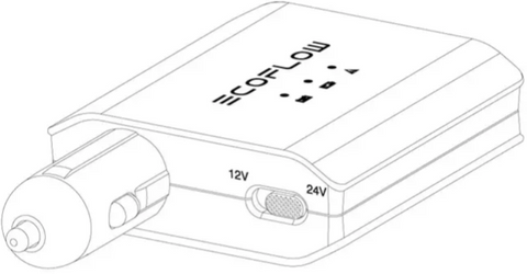 Адаптер EcoFlow Car Battery Charging 1014205 фото